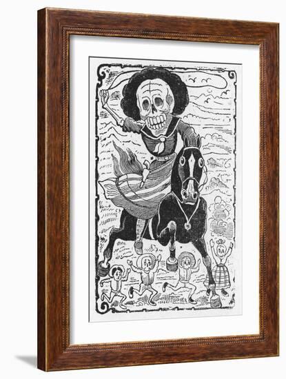 Posada: 'Calavera'-Jose Guadalupe Posada-Framed Giclee Print