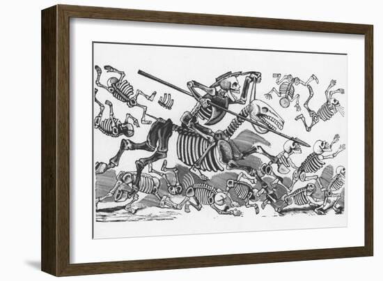 Posada: Don Quijote-Jose Guadalupe Posada-Framed Giclee Print