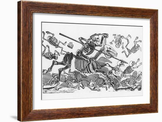Posada: Don Quijote-Jose Guadalupe Posada-Framed Giclee Print