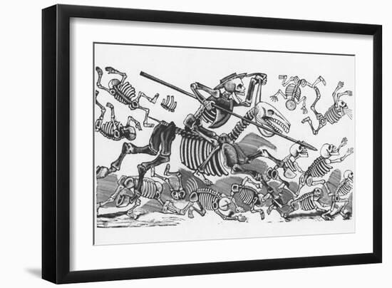 Posada: Don Quijote-Jose Guadalupe Posada-Framed Giclee Print