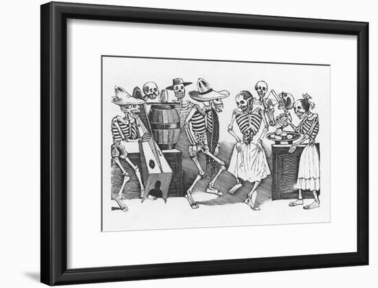 Posada: Happy Dance-Jose Guadalupe Posada-Framed Giclee Print