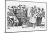 Posada: Happy Dance-Jose Guadalupe Posada-Mounted Giclee Print