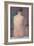 Pose from the Back-Georges Seurat-Framed Art Print