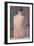 Pose from the Back-Georges Seurat-Framed Art Print