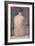 Pose from the Back-Georges Seurat-Framed Giclee Print