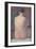 Pose from the Back-Georges Seurat-Framed Giclee Print