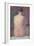 Pose from the Back-Georges Seurat-Framed Giclee Print