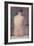 Pose from the Back-Georges Seurat-Framed Giclee Print