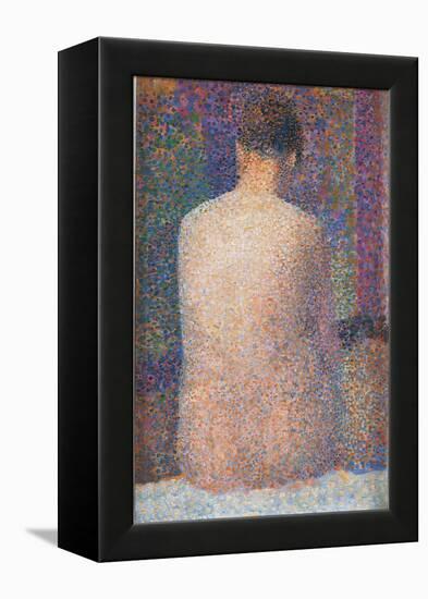 Pose from the Back-Georges Seurat-Framed Premier Image Canvas