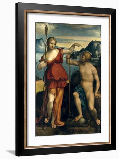 Poseidon and Athena-Garofalo-Framed Giclee Print