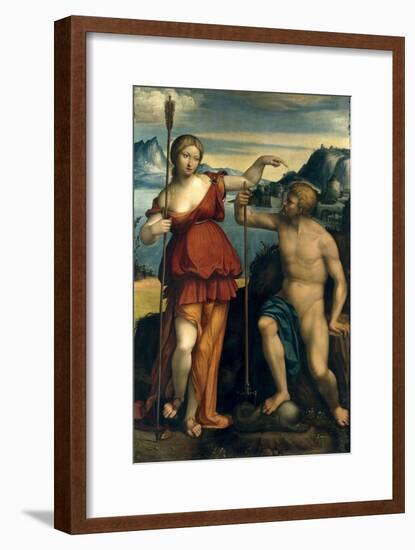 Poseidon and Athena-Garofalo-Framed Giclee Print