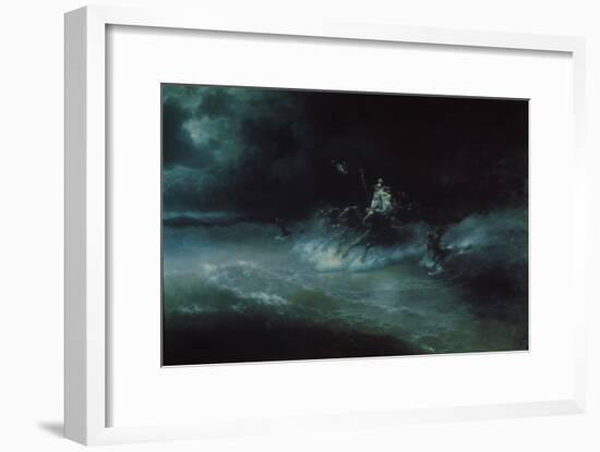 Poseidon's Travel over the Sea, 1894-Ivan Konstantinovich Aivazovsky-Framed Giclee Print