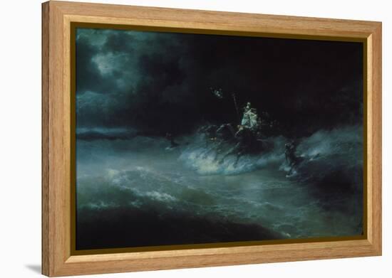 Poseidon's Travel over the Sea, 1894-Ivan Konstantinovich Aivazovsky-Framed Premier Image Canvas