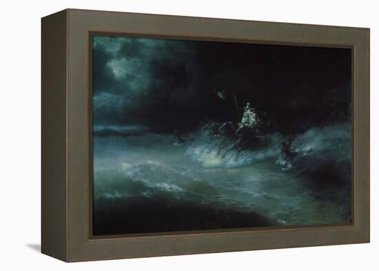 Poseidon's Travel over the Sea, 1894-Ivan Konstantinovich Aivazovsky-Framed Premier Image Canvas