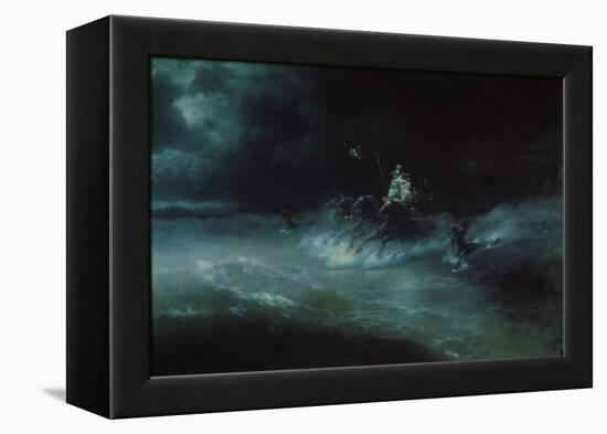 Poseidon's Travel over the Sea, 1894-Ivan Konstantinovich Aivazovsky-Framed Premier Image Canvas