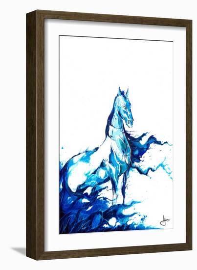 Poseidon-Marc Allante-Framed Giclee Print