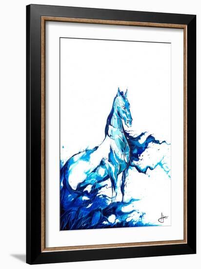 Poseidon-Marc Allante-Framed Giclee Print