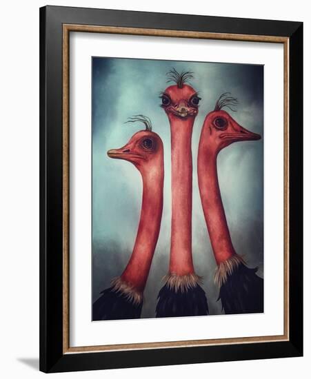 Posers 4-Leah Saulnier-Framed Giclee Print