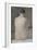 Poseuse de dos-Georges Seurat-Framed Giclee Print