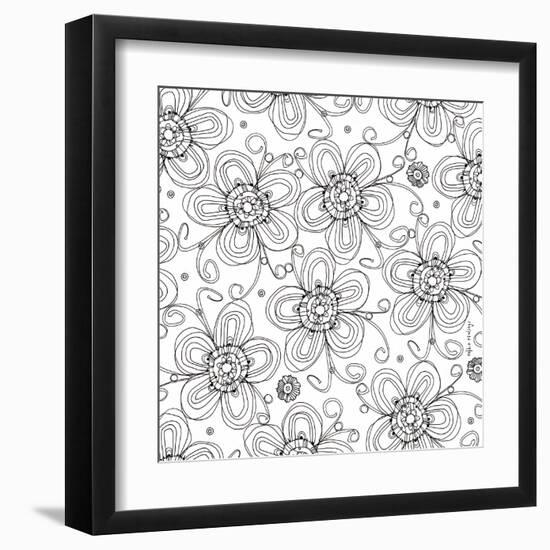 Posie Pattern-Robbin Rawlings-Framed Art Print