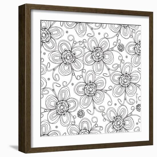 Posie Pattern-Robbin Rawlings-Framed Art Print