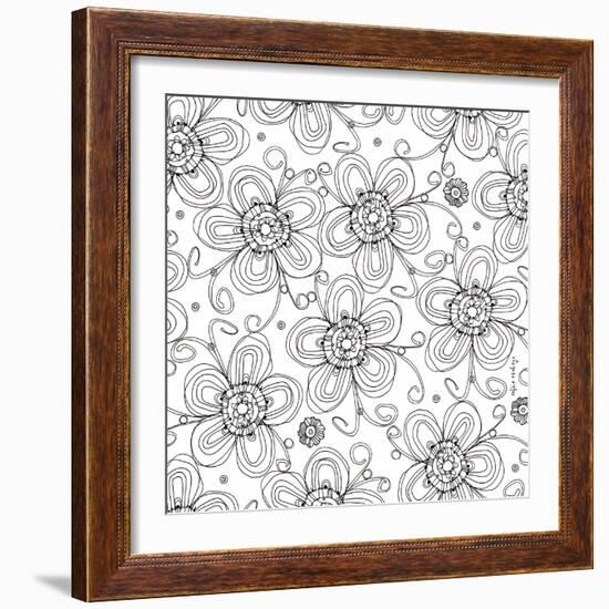 Posie Pattern-Robbin Rawlings-Framed Art Print