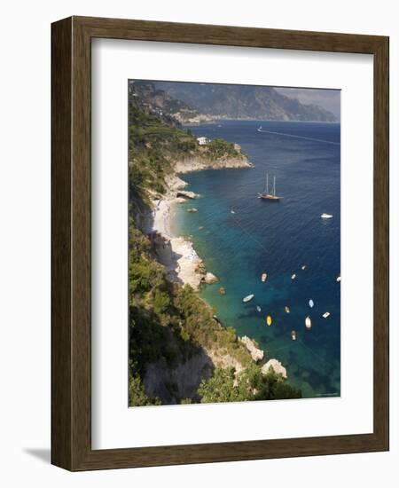 Positano, Amalfi Coast, Italy-Peter Adams-Framed Photographic Print