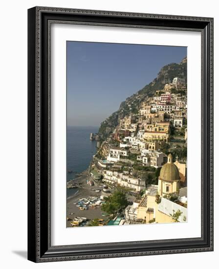 Positano, Amalfi Coast, UNESCO World Heritage Site, Campania, Italy, Europe-Marco Cristofori-Framed Photographic Print