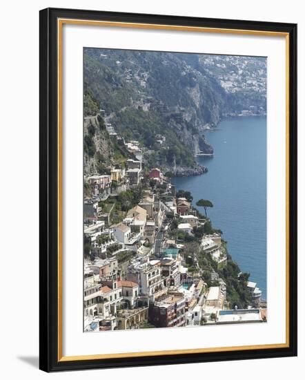 Positano, Amalfi Peninsula, UNESCO World Heritage Site, Campania, Italy, Mediterranean, Europe-Angelo Cavalli-Framed Photographic Print