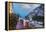 Positano, Amalfi Peninsula, UNESCO World Heritage Site, Campania, Italy, Mediterranean, Europe-Angelo Cavalli-Framed Premier Image Canvas