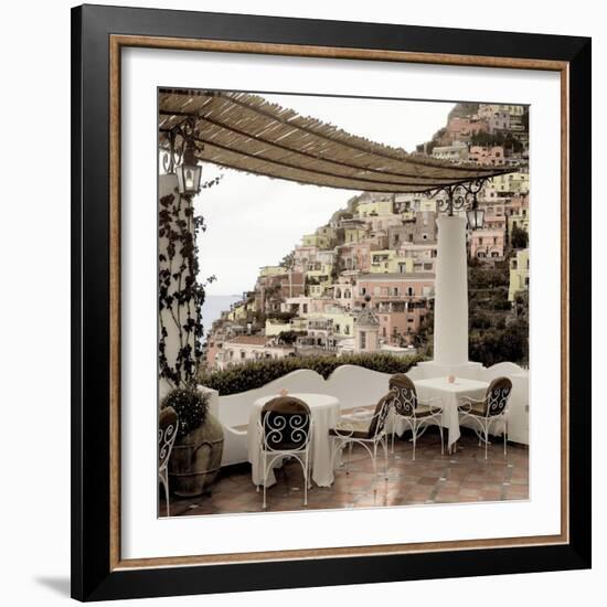 Positano Caffe #1-Alan Blaustein-Framed Photographic Print