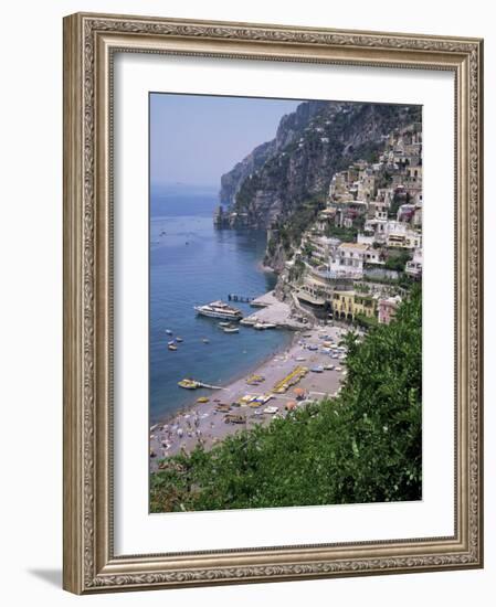 Positano, Costiera Amalfitana, Unesco World Heritage Site, Campania, Italy-Roy Rainford-Framed Photographic Print