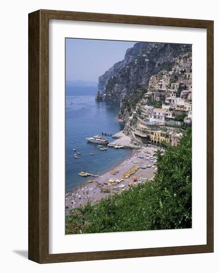 Positano, Costiera Amalfitana, Unesco World Heritage Site, Campania, Italy-Roy Rainford-Framed Photographic Print