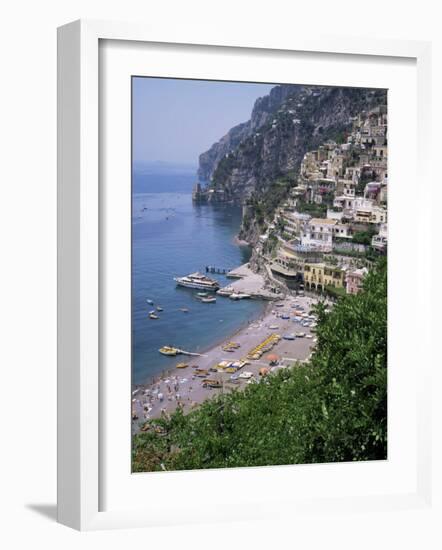 Positano, Costiera Amalfitana, Unesco World Heritage Site, Campania, Italy-Roy Rainford-Framed Photographic Print