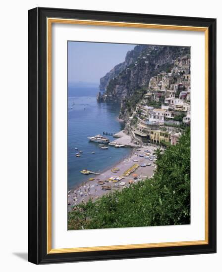 Positano, Costiera Amalfitana, Unesco World Heritage Site, Campania, Italy-Roy Rainford-Framed Photographic Print