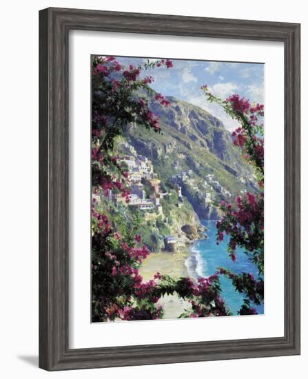 Positano, the Amalfi Coast-Curt Walters-Framed Giclee Print