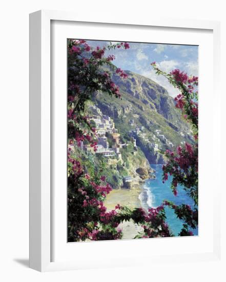 Positano, the Amalfi Coast-Curt Walters-Framed Giclee Print