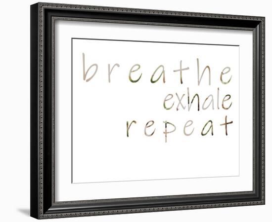 Positive Mantra III-Jennifer Goldberger-Framed Art Print