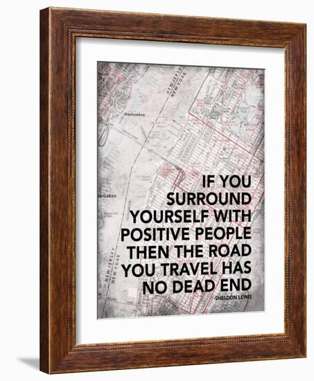 Positive People-Jace Grey-Framed Art Print