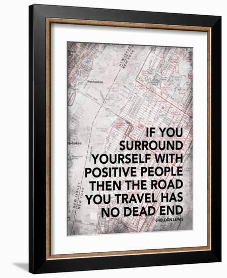 Positive People-Jace Grey-Framed Art Print