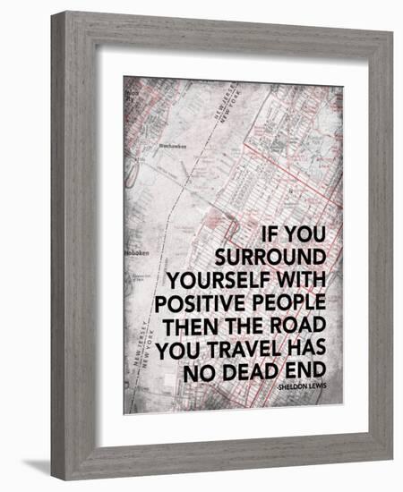 Positive People-Jace Grey-Framed Art Print