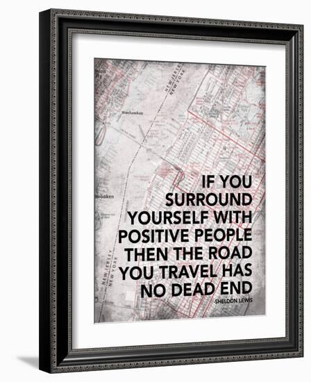 Positive People-Jace Grey-Framed Art Print