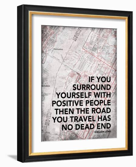 Positive People-Jace Grey-Framed Art Print