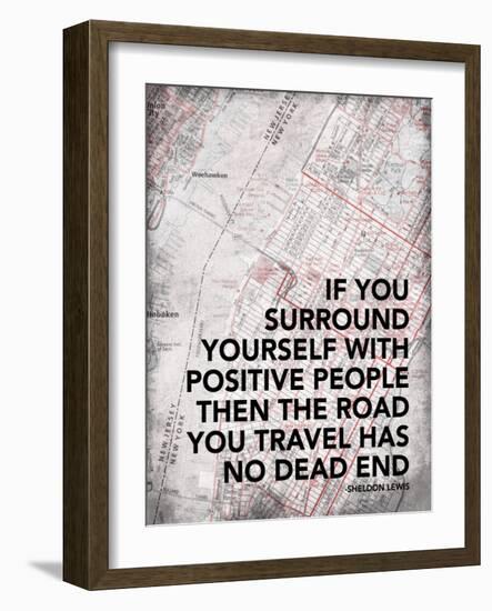 Positive People-Jace Grey-Framed Art Print