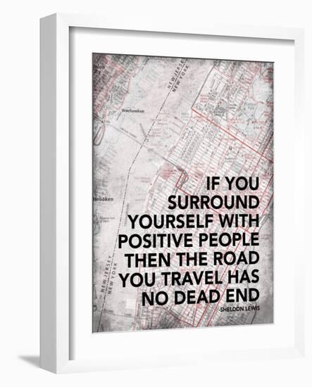 Positive People-Jace Grey-Framed Art Print