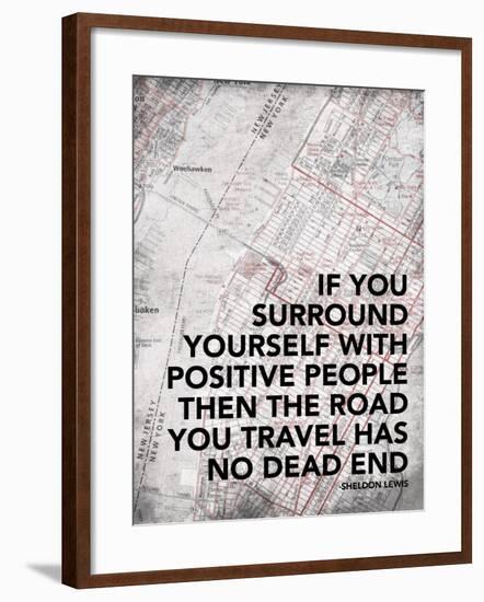 Positive People-Jace Grey-Framed Art Print