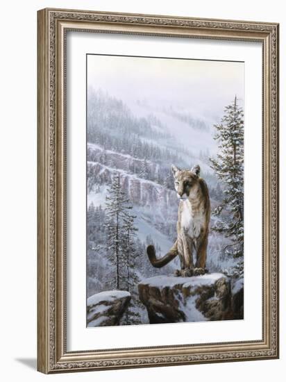 Positive Traction-R.W. Hedge-Framed Giclee Print