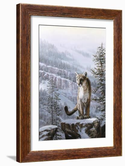 Positive Traction-R.W. Hedge-Framed Giclee Print