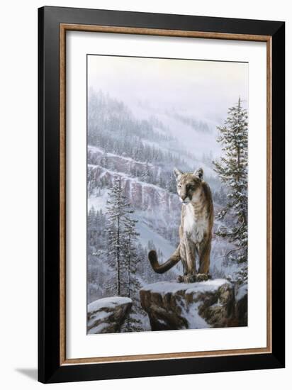Positive Traction-R.W. Hedge-Framed Giclee Print
