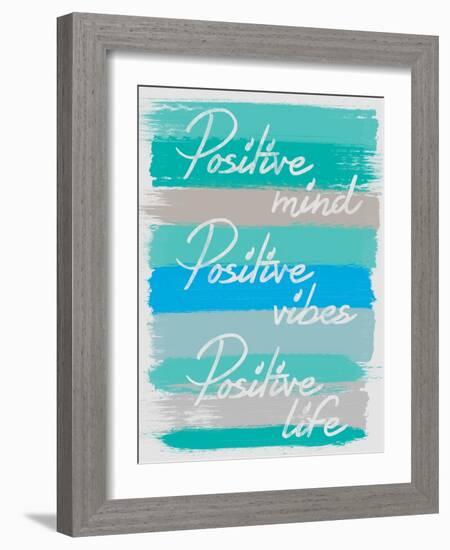 Positive-Lauren Gibbons-Framed Art Print